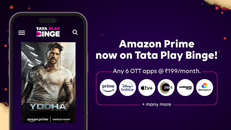 Tata Play To Bundle Amazon Prime Lite Subscription: Know Price, Benefits