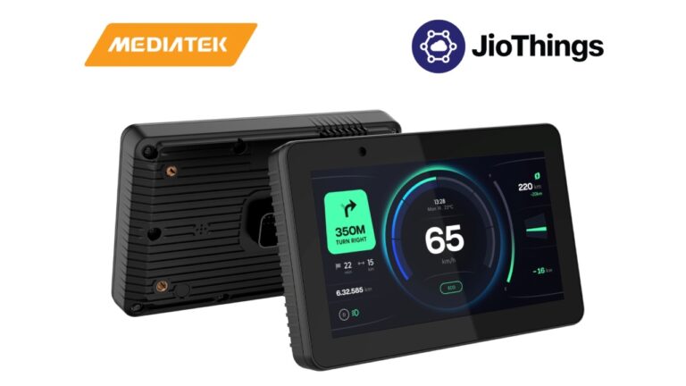 MediaTek and JioThings Launch 4G Smart Android Cluster, 4G Smart Module for 2-Wheelers