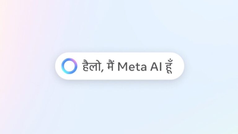 Meta AI Gains Hindi Language Support, Creative Tools Also Announced