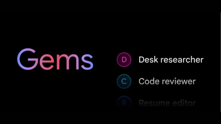 Google Gemini Gets Gems; Imagen 3 Also Rolled Out