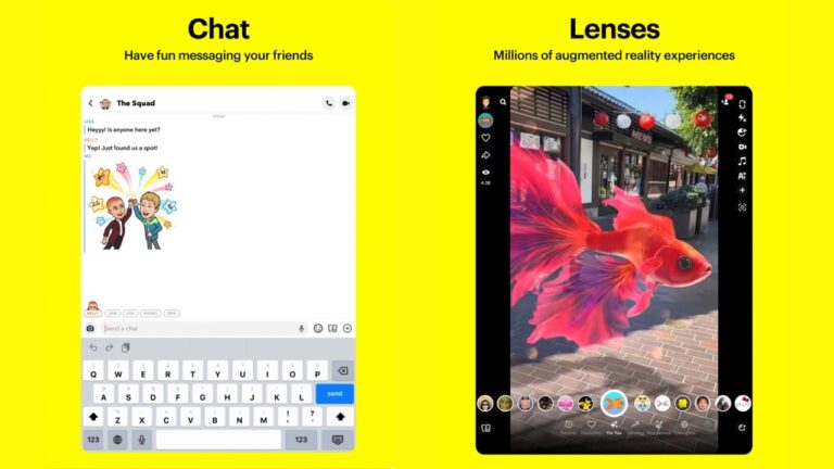 Snapchat App Update Adds Native Apple iPad Support With Optimised UI