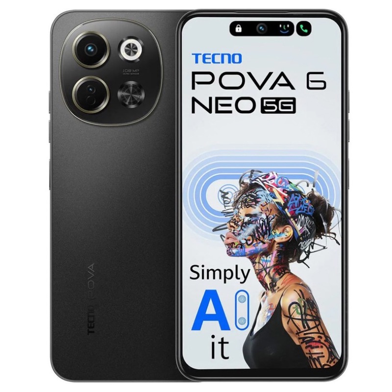 スマートフォン本体 Tecno-pova-6pro-5G Unlocked) TECNO Pova 6 Pro 5G 12GB+256GB GREEN Dual SIM