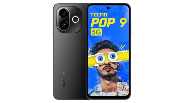 Tecno Pop 9 5G Launched in India: Price, Specs, Availability