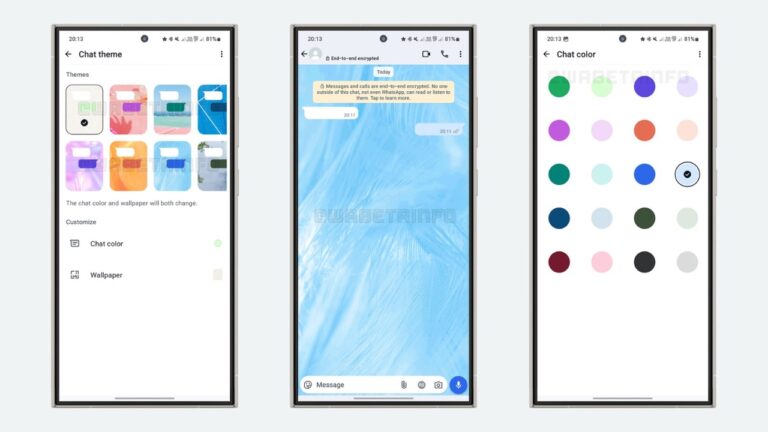 WhatsApp Chat Themes on Android Now Rolling Out in Beta
