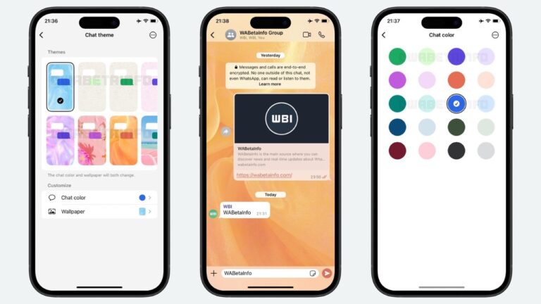 WhatsApp Chat Themes Rolling Out on iOS in Beta