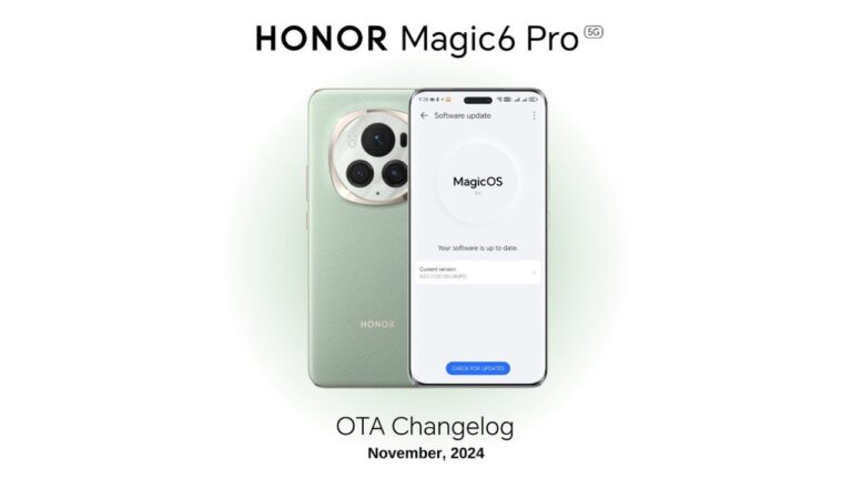 Jio 5G Support added in Honor Magic 6 Pro 5G in India via OTA update