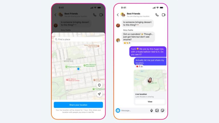 You Can Now Create Nicknames and Share Live Location in Instagram DMs