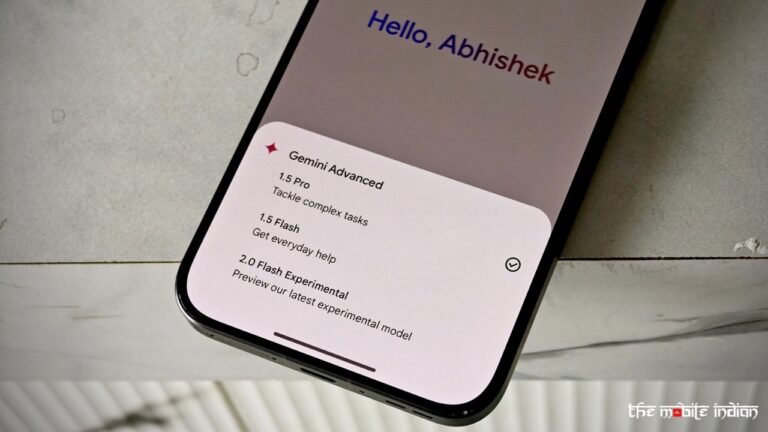 Gemini Model Switcher Now Available in Android App