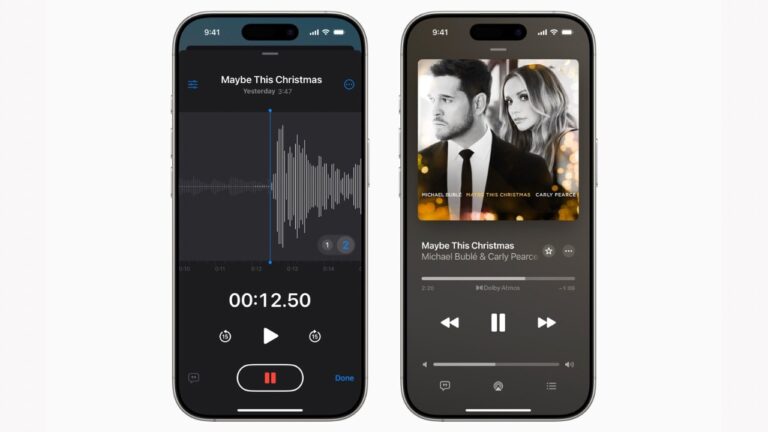 Layered Recordings in Voice Memos App on iPhone 16 Pro Series Now Available