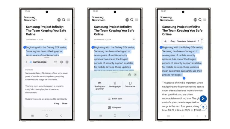 One UI 7 Beta for Galaxy Z Fold 6, Z Flip 6, S23 Series, Tab S10 Series, Galaxy A55 5G to Roll Out This Month
