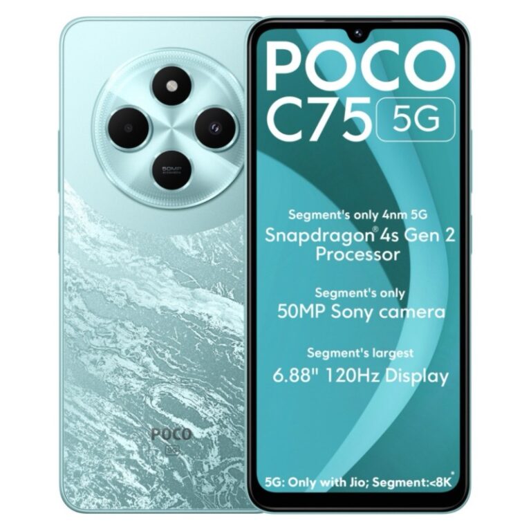 Poco c75 5g specs