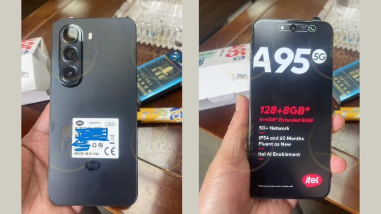 Itel A95 5G Details Leaked Ahead of India Launch