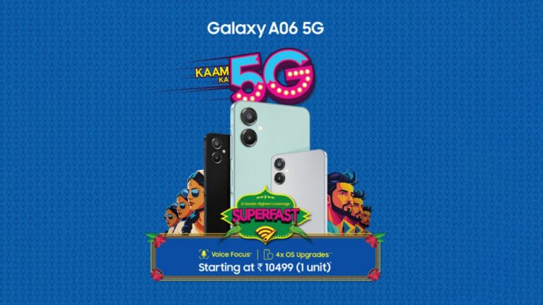 Samsung Galaxy A06 5G Launched in India: All Details