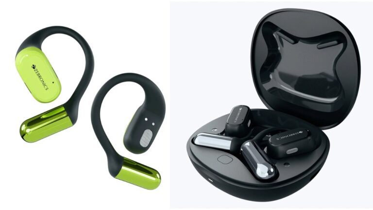 Zebronics Zeb-Pods O Open-Ear Wireless Earbuds Launched: Check Features