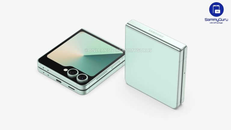 Samsung Galaxy Z Flip 7 FE Renders Leaked