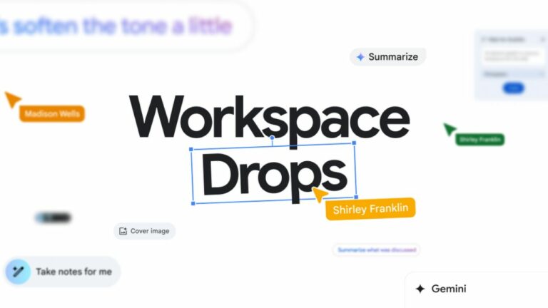 Google Announces March Workspace Feature Drop: All New Features to Check Out