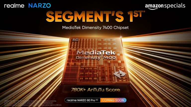 Realme Narzo 80 Pro 5G Chipset Confirmed Ahead of India Launch