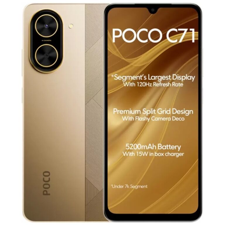 Poco c71 specs