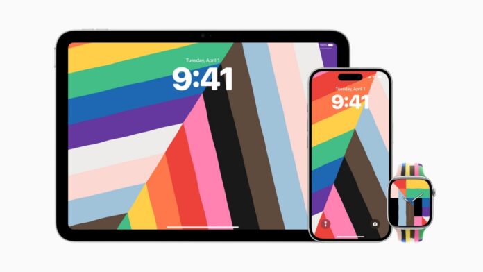 2025 Pride Edition Apple Watch Sport band