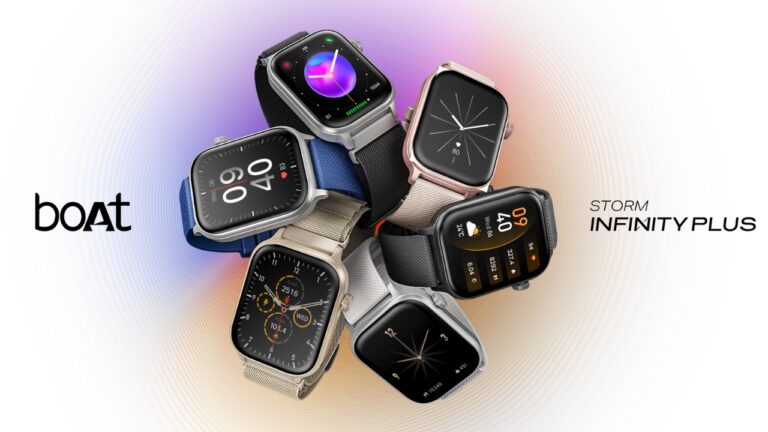 BoAt Storm Infinity Plus Smartwatch Launched in India