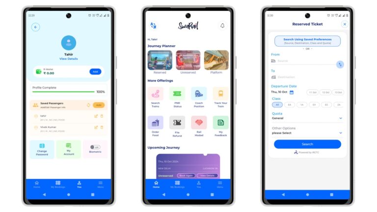 IRCTC SwaRail App: Everything to Know About The All-in-One App by Indian Railways