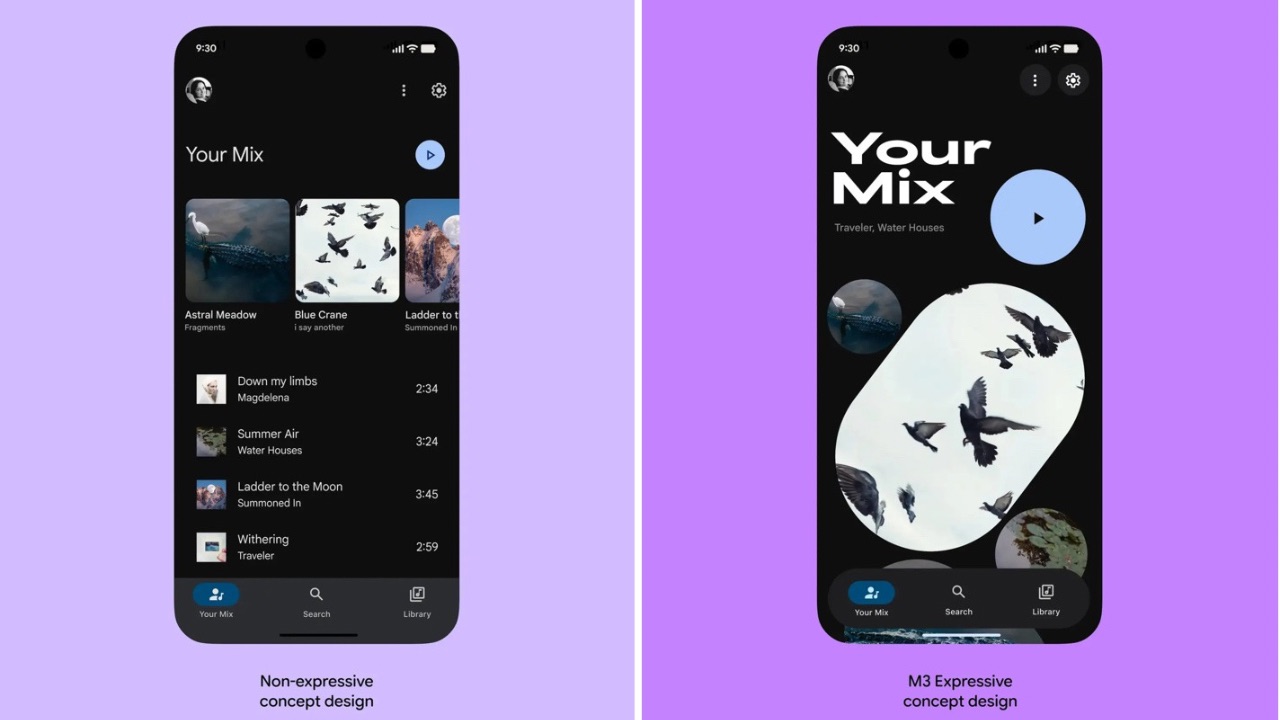 Material 3 Expressive UI