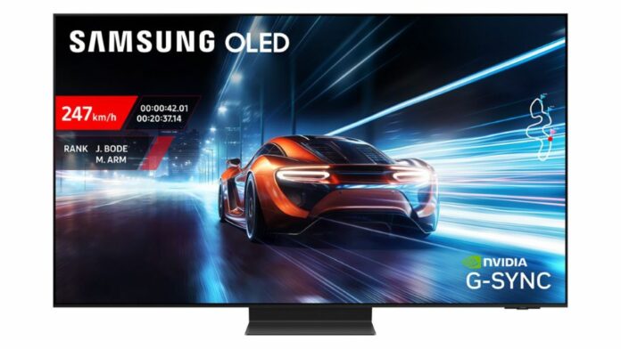 Nvidia G-SYNC support for 2025 Samsung OLED TVs
