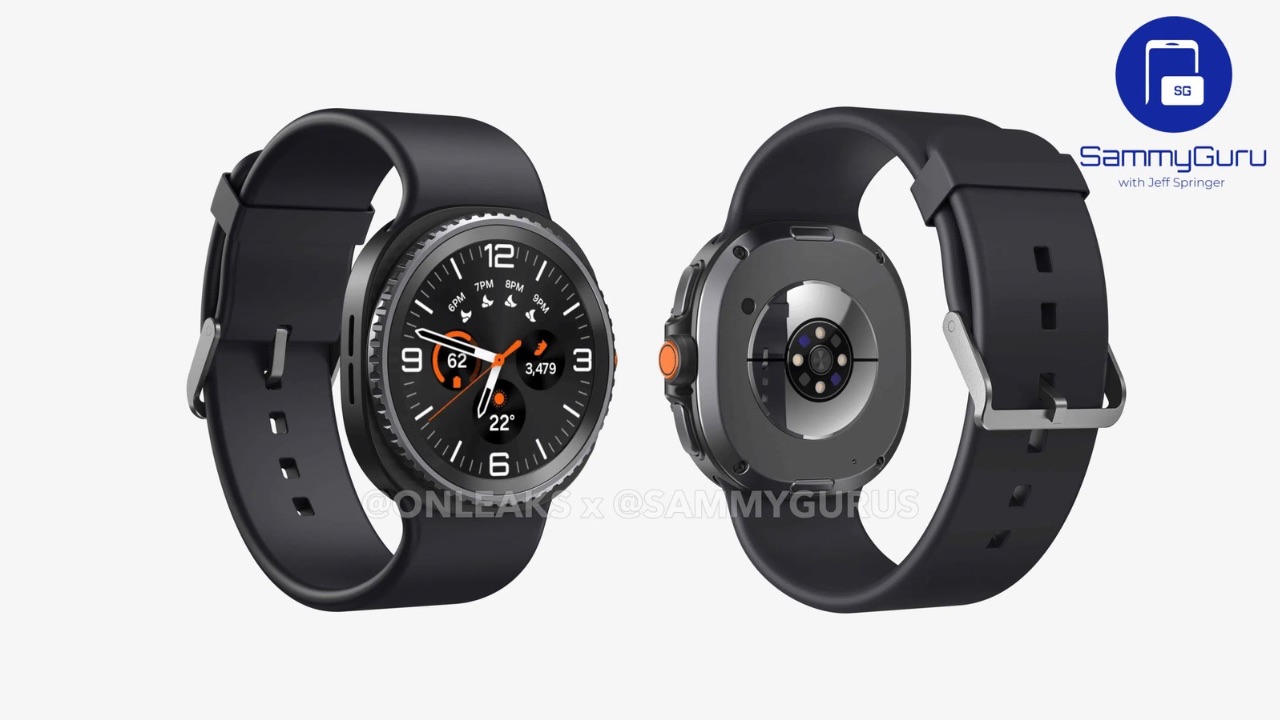 Samsung galaxy watch 8 classic renders