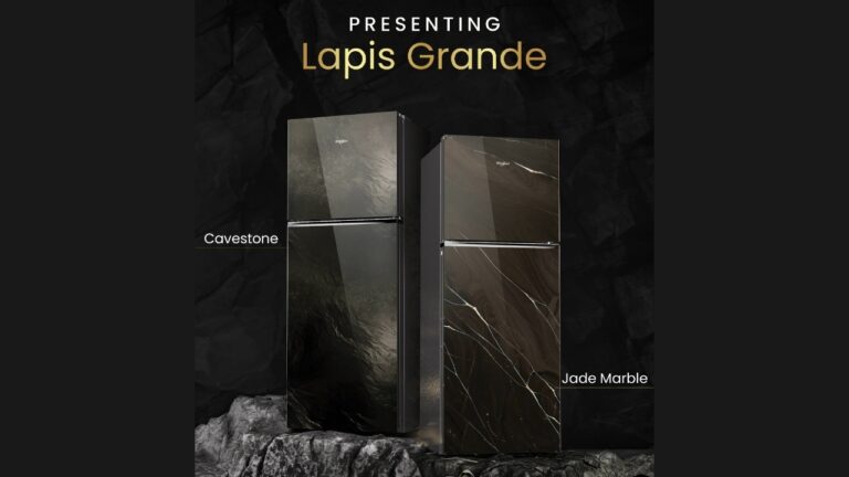 Whirlpool Lapis Grandé Glass Door Refrigerators Launched in India