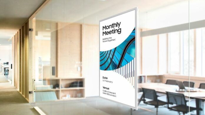 32-inch Samsung Color E-Paper