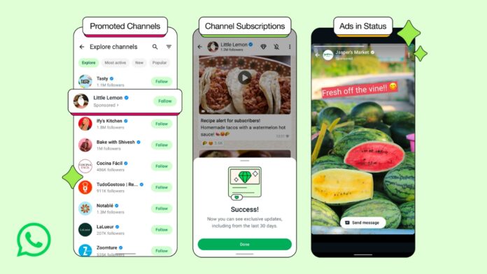 Ads in WhatsApp status