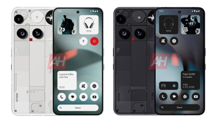 Nothing Phone 3 renders leaked