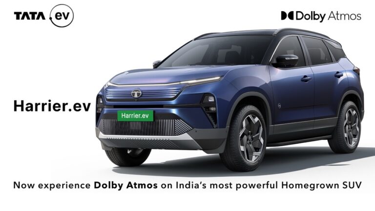 Tata & Dolby Partner to Bring Dolby Atmos in Harrier.ev