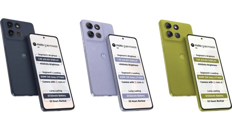 Moto G86 Power 5G Launched in India: Price, Specs, Availability