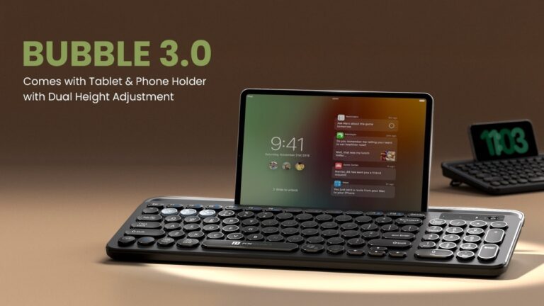Portronics Bubble 3.0 Wireless Keyboard Launched in India