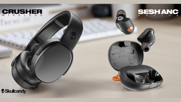 Skullcandy Crusher Wireless Headphones, Sesh ANC Active Earbuds Launched in India