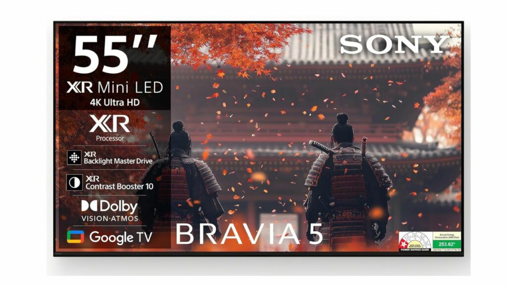 Sony-55-inch-BRAVIA-5-4K-Ultra-HD-Smart-Mini-LED-Google-TV