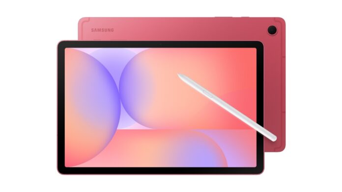 Galaxy Tab S10 Lite coral red