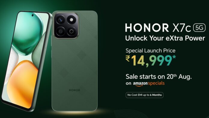 Honor X7c 5G launched