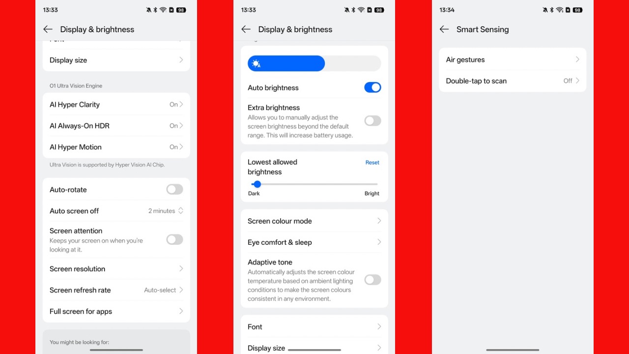 Realme P4 Pro Display features