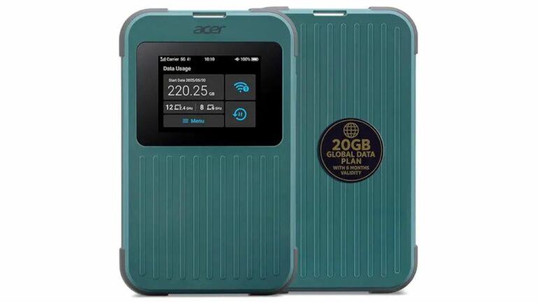 Acer Connect M4 5G Mobile Hotspot Launched in India: Features to Know
