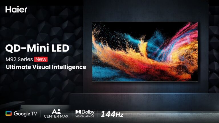 Haier M92 and M96 QD-Mini LED AI TVs Launched in India