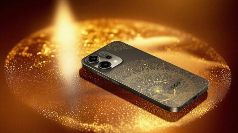 Oppo Reno 14 5G Diwali Edition Launched in India With Colour-Changing Back Panel