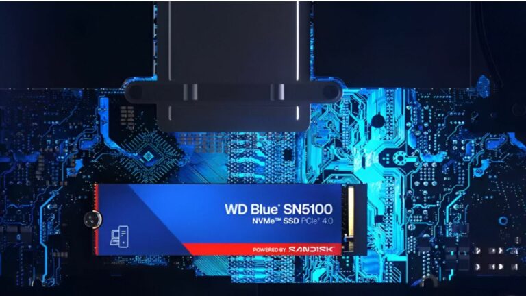 SanDisk WD Blue SN5100 NVMe SSD Debuts in India