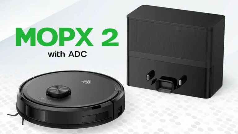 MecTURING MopX2 Robotic Vacuum Cleaner Launched in India
