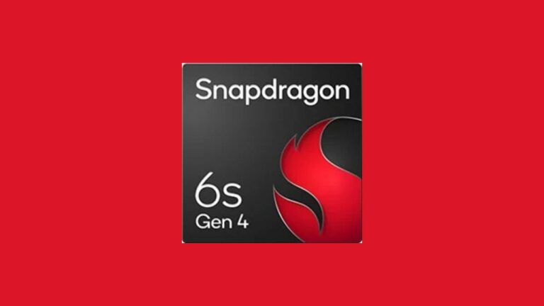 Qualcomm Announces Snapdragon 6s Gen 4 SoC