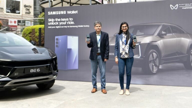 Samsung Launches Car Key Support for Mahindra Electric SUVs in Samsung Wallet