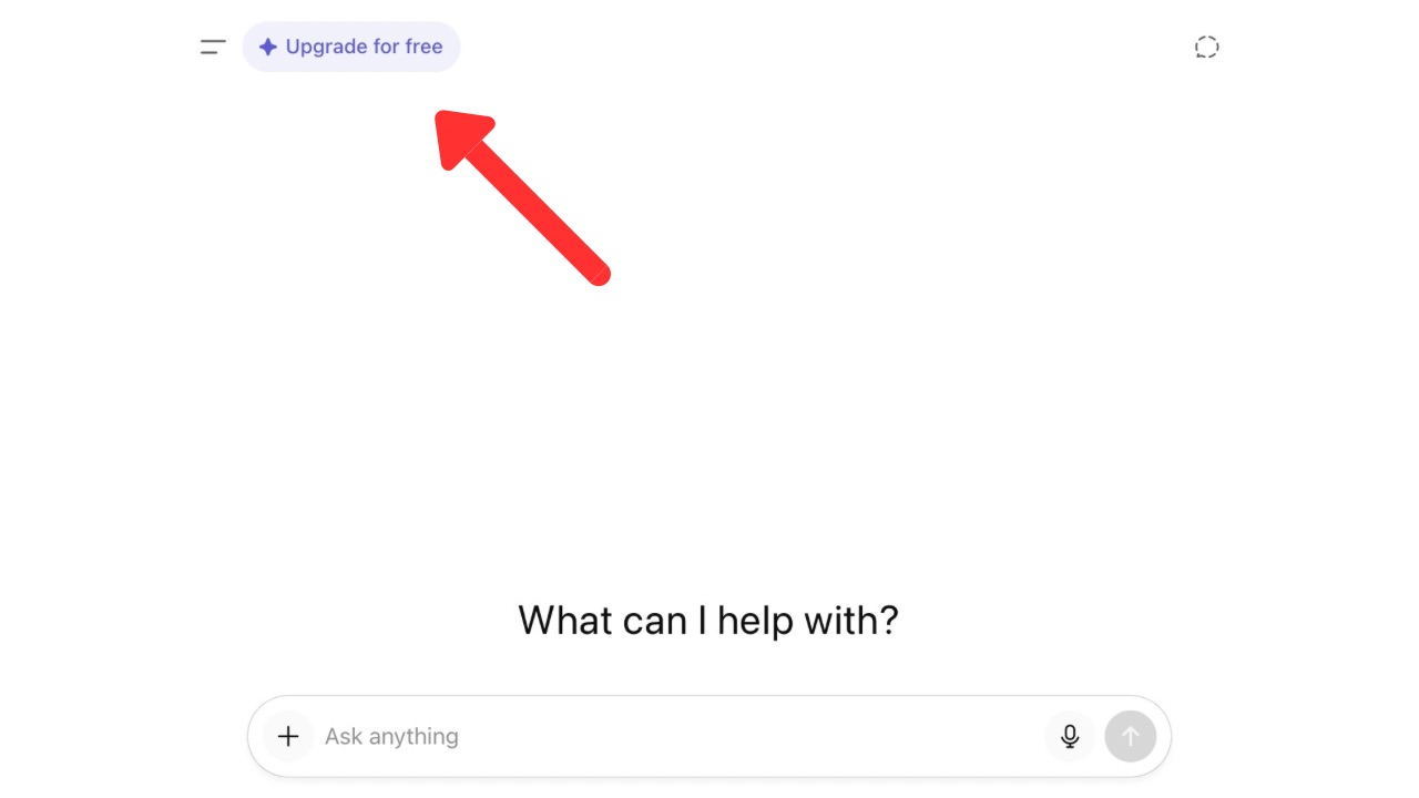 ChatGPT Go for free step 3
