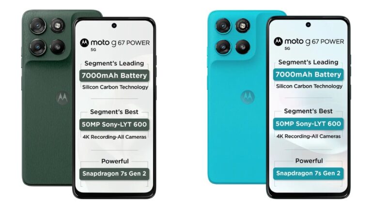 Moto G67 Power 5G Launched in India: Price, Specifications, Availability