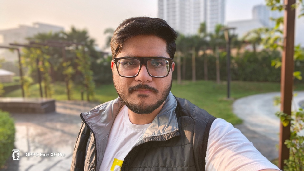 Oppo Find X9 Pro selfie